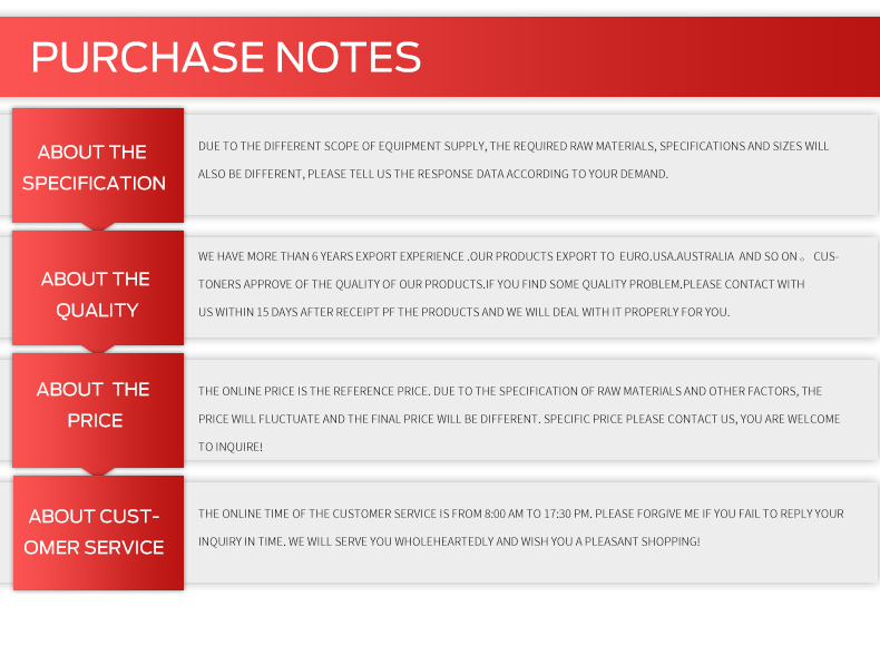 metal products' notes metal products' notes