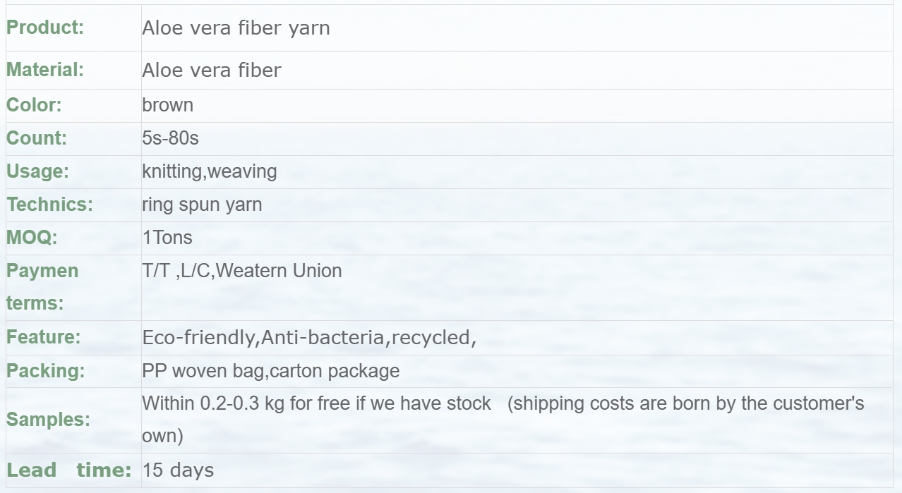 Aloe vera yarn benefits Aloe vera yarn benefits