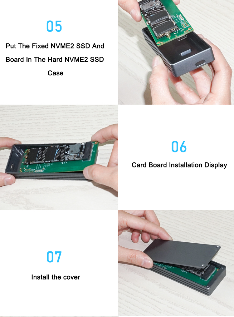 Thunderbolt 3 40Gbps NVME SSD Enclosure Thunderbolt 3 40Gbps NVME SSD Enclosure