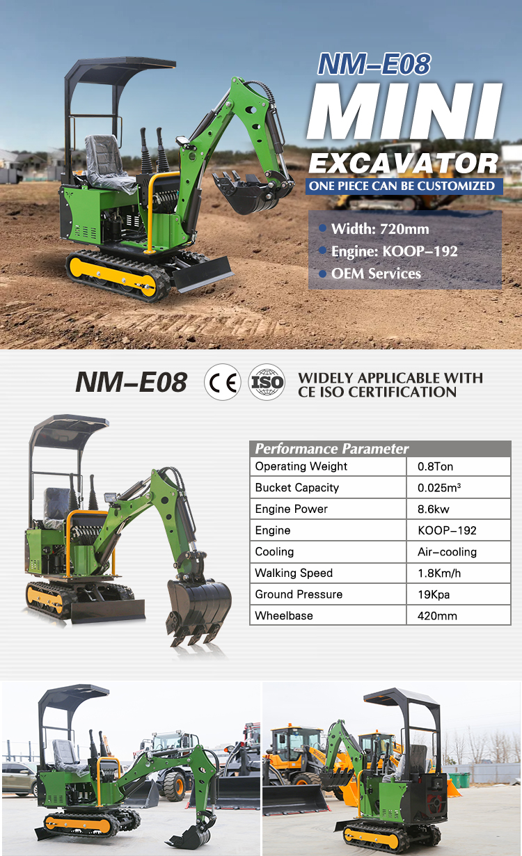 nm-e08 mini excavator nm-e08 mini excavator