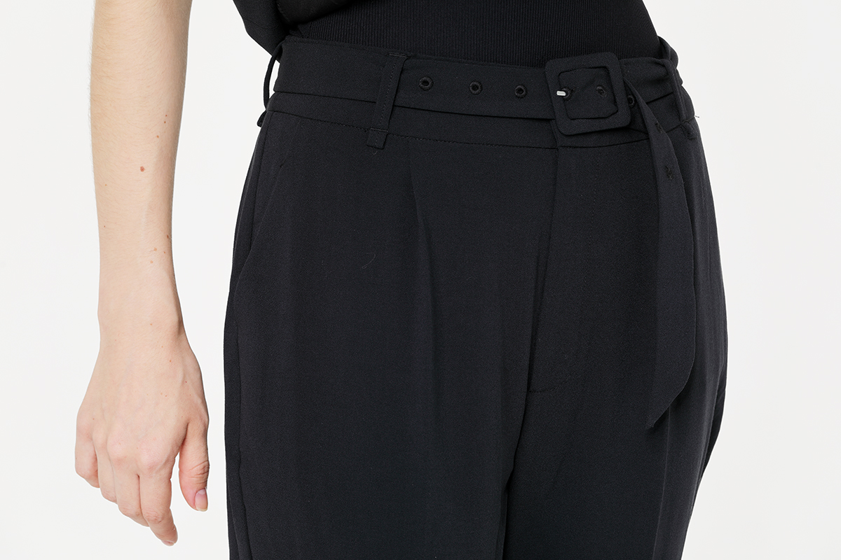 Stoffgürtel mit Schnalle Fabric belt with buckle
