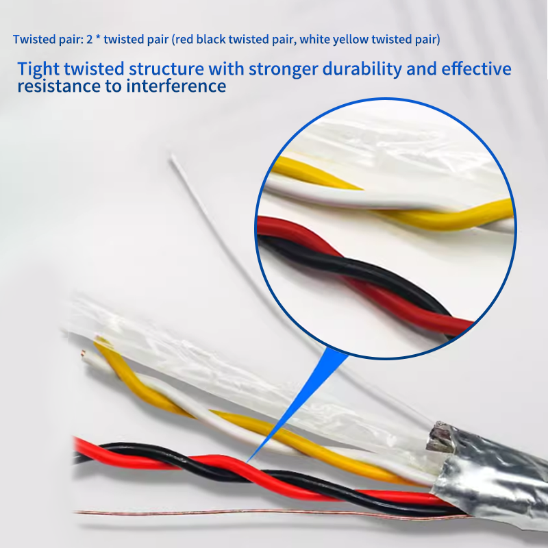 Shielded twisted pair bus Shielded twisted pair bus