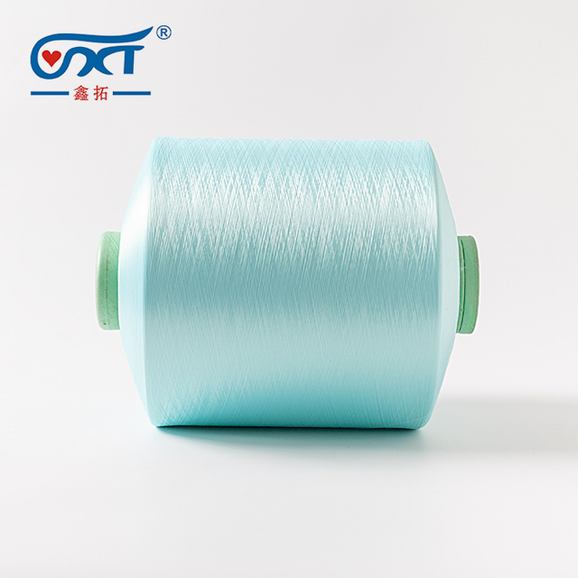 Light Green Soft Polyester Yarn 200D/96F DTY 100% Polyester Yarn Light Green Soft Polyester Yarn 200D/96F DTY 100% Polyester Yarn