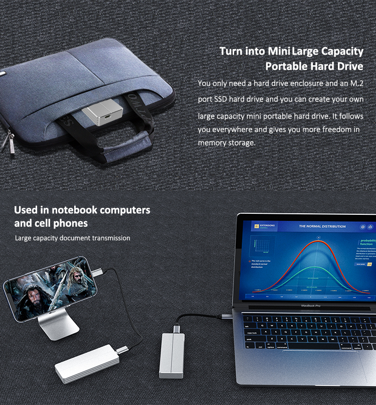 Thunderbolt 3 40Gbps NVME SSD Enclosure Thunderbolt 3 40Gbps NVME SSD Enclosure