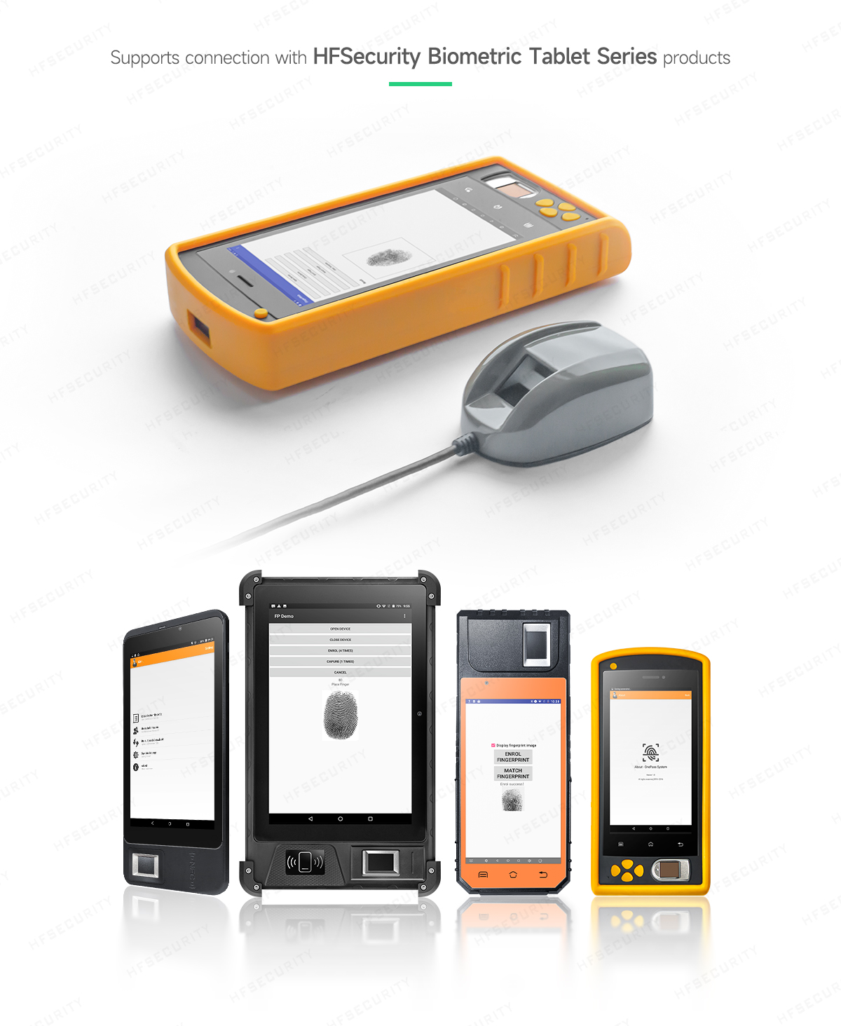 HF4000 USB Optical Fingerprint Scanner HF4000 USB Optical Fingerprint Scanner