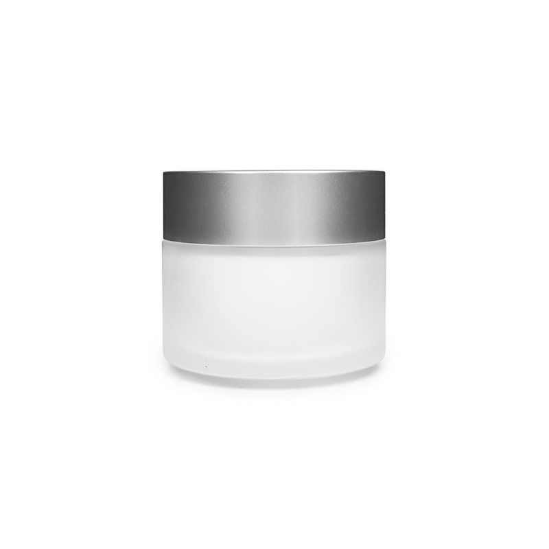 100ml Frosted Cream Glass Jar 100ml Frosted Cream Glass Jar
