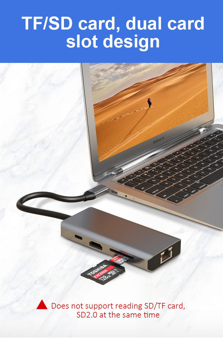 8-in-1 USB C Hub Docking Station Hub Adapter 8-in-1 USB C Hub Docking Station Hub Adapter