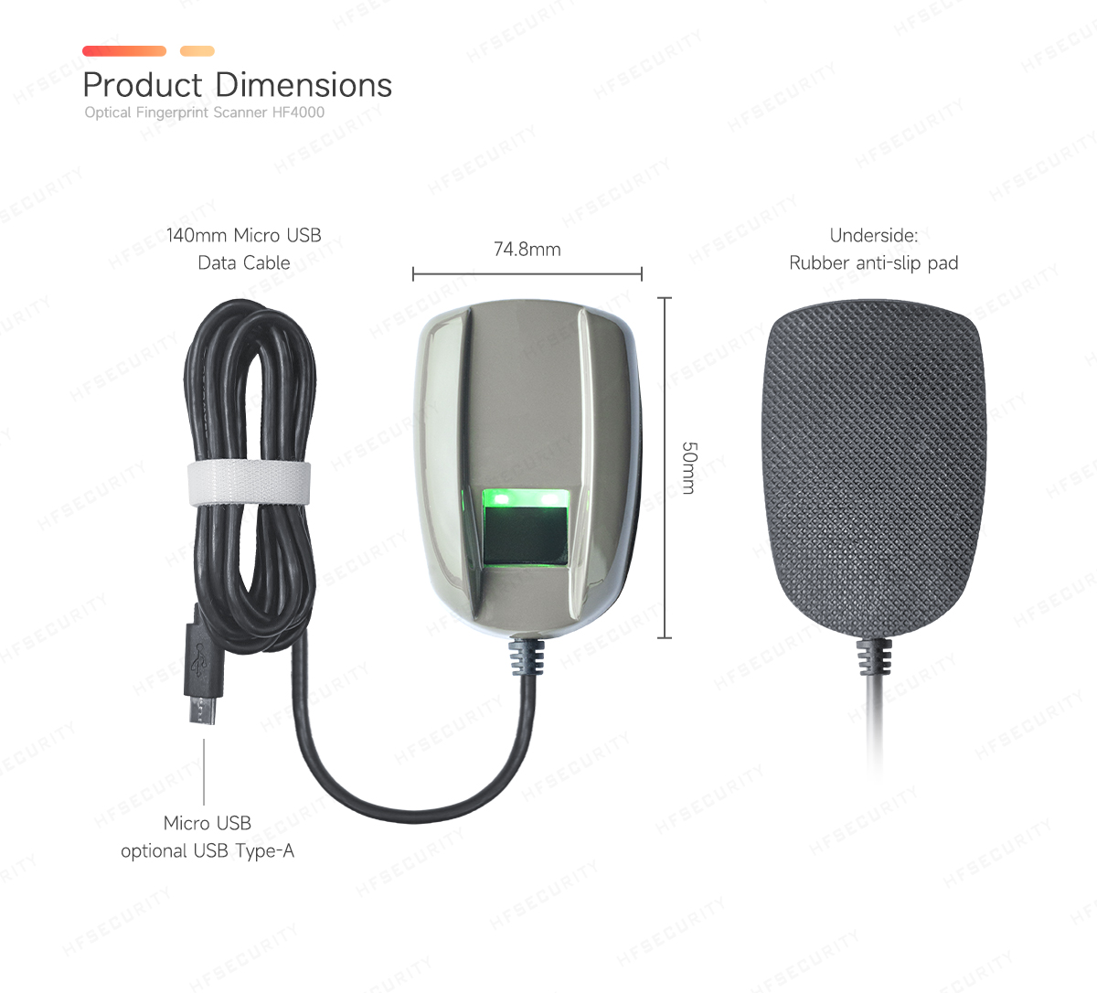 HF4000 USB Optical Scanner HF4000 USB Optical Scanner