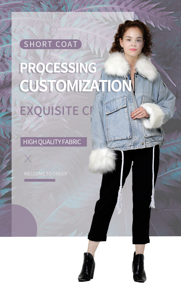 Women's washed Jeans Jacket Women's washed Jeans Jacket
