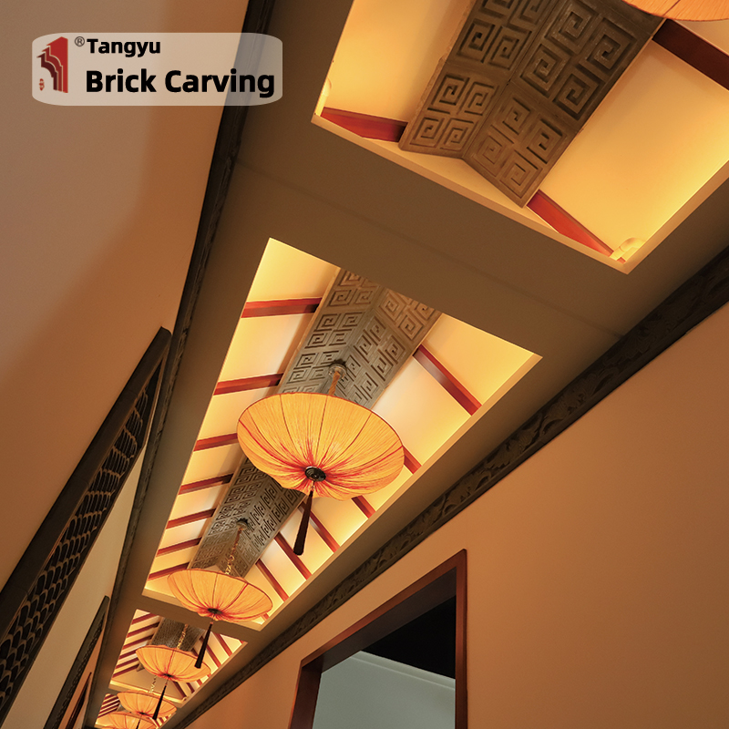Antique suspended ceiling gray bricks Antique suspended ceiling gray bricks