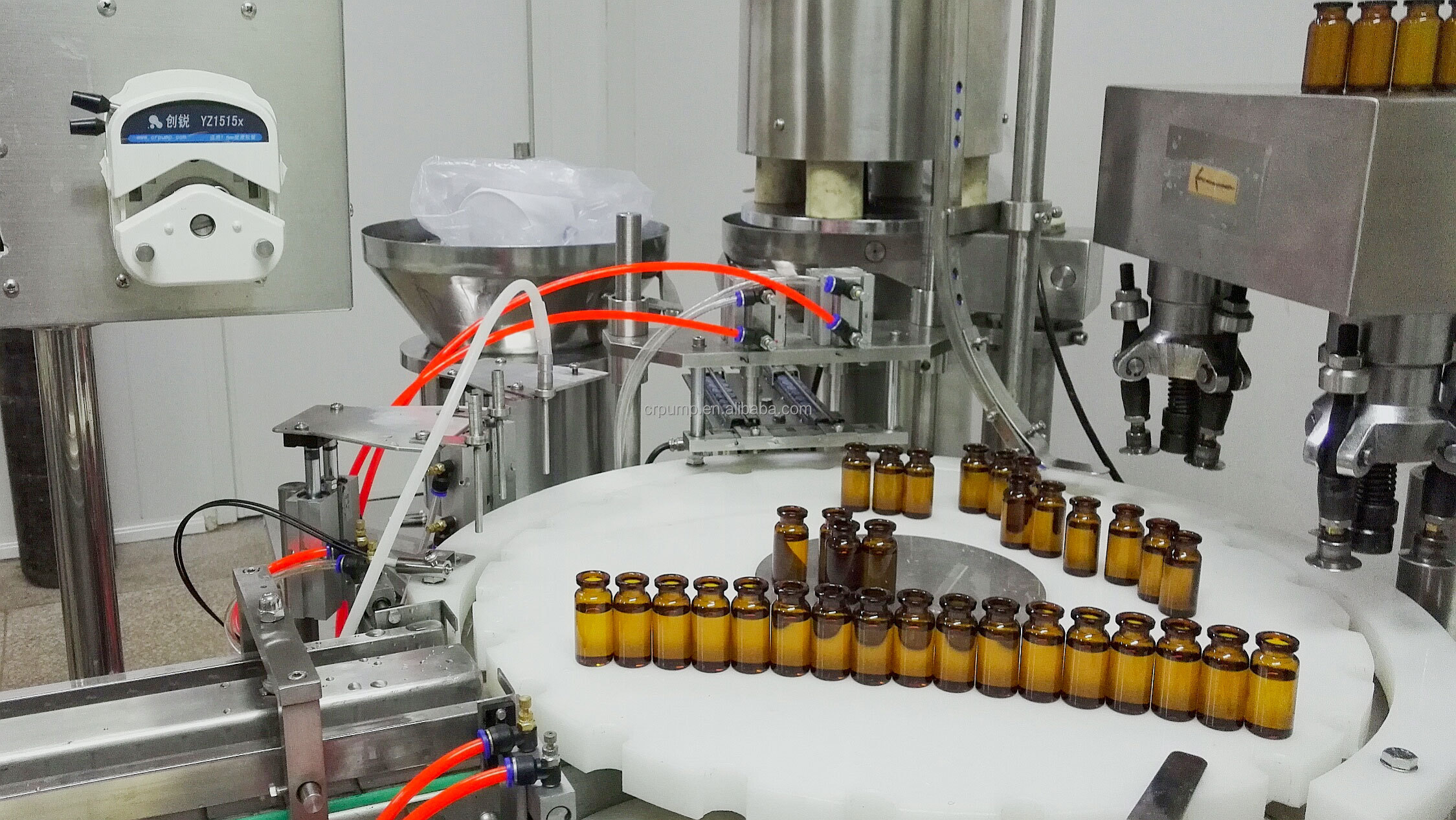 Máquina de enchimento e embalagem peristáltica cabeça da bomba Filling Packing Machine Peristaltic Pump Head