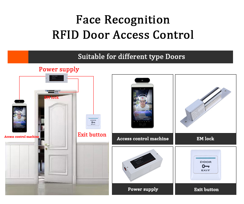 RA08T facial access control RA08T facial access control