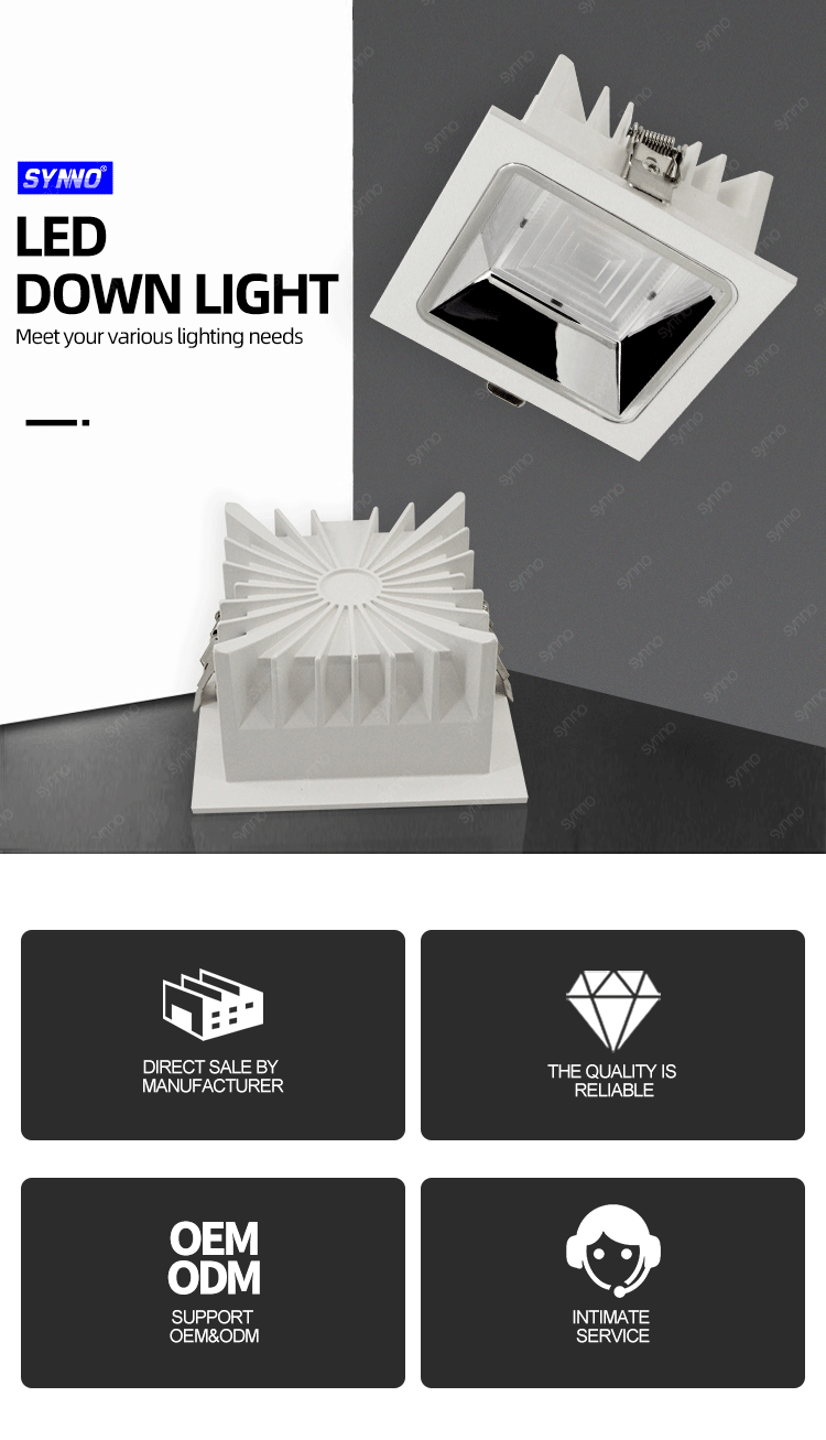 Round Square Led Downlight Round Square Led Downlight