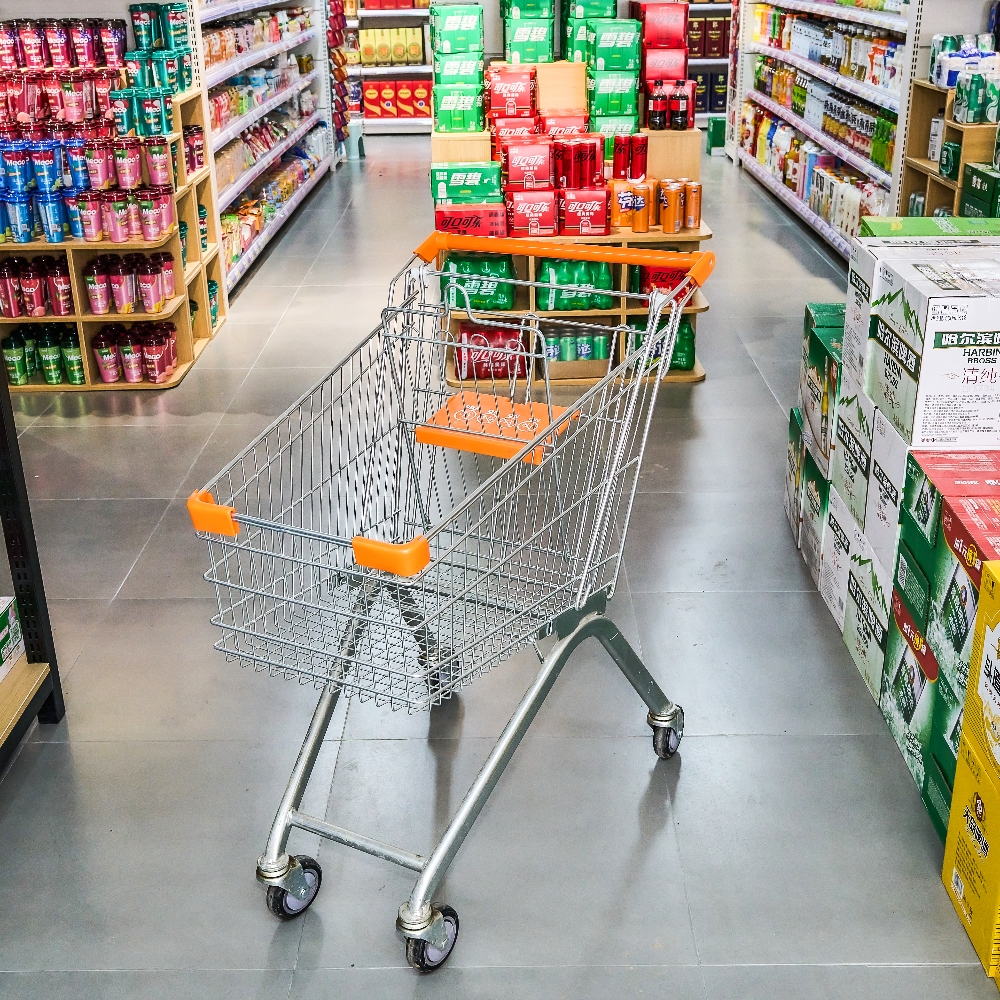 Super Market Shopping Trolley Super Market Shopping Trolley