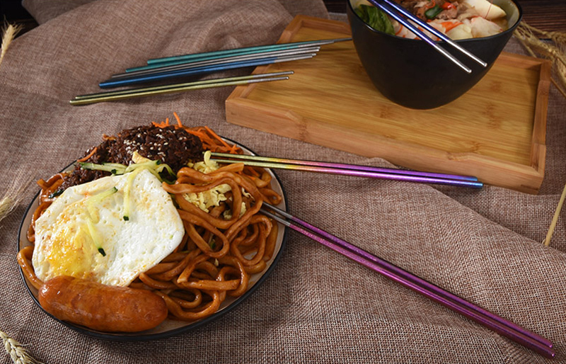 pauzinhos de titânio titanium chopsticks