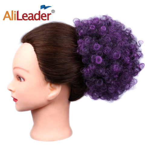 Synthetic Chignon Hair Afro Kinky Curly Drawstring Bun Supplier, Supply Various Synthetic Chignon Hair Afro Kinky Curly Drawstring Bun of High Quality