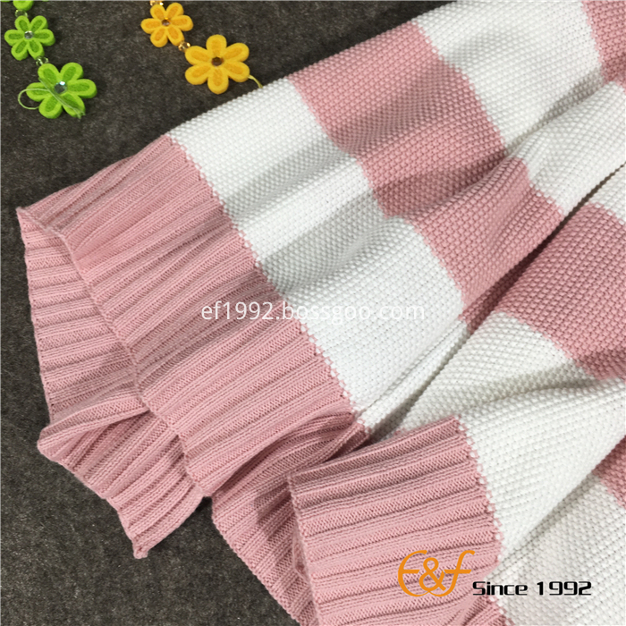 stripe knitted blanket stripe knitted blanket