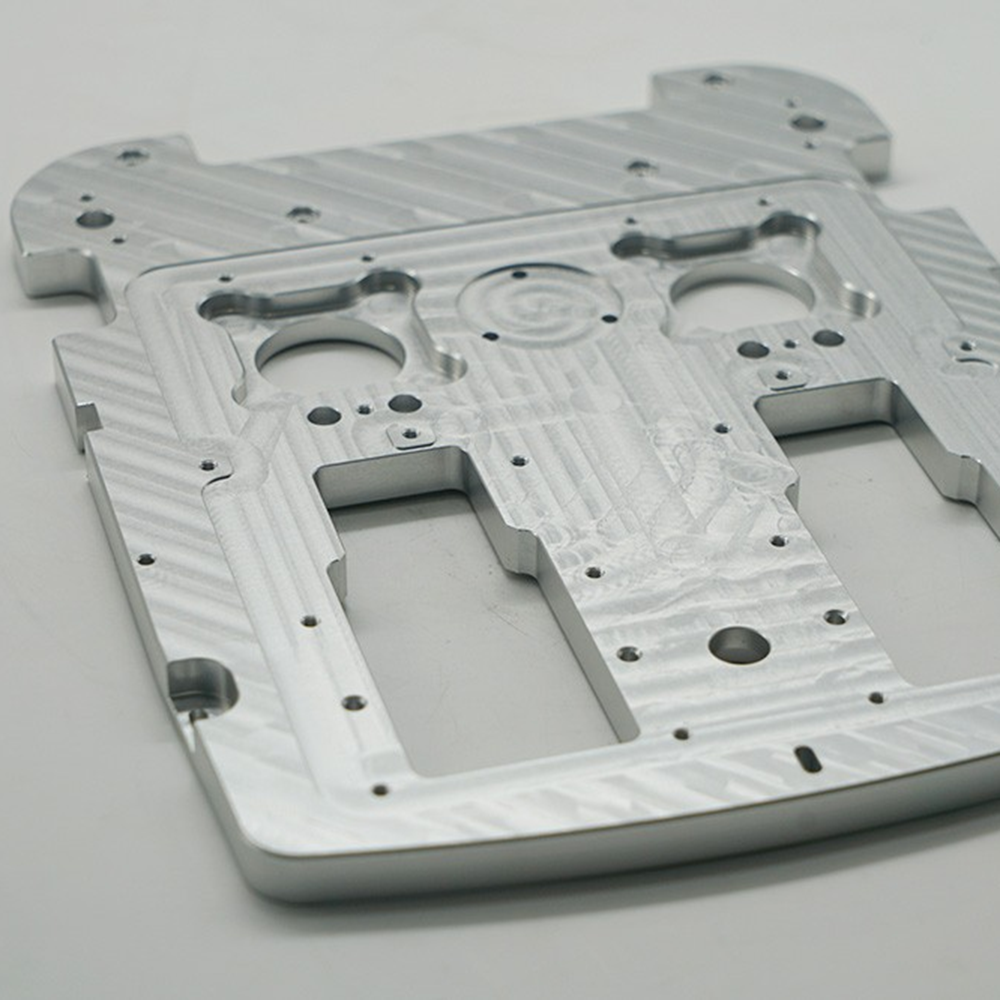 CNC milled aluminum plate CNC milled aluminum plate