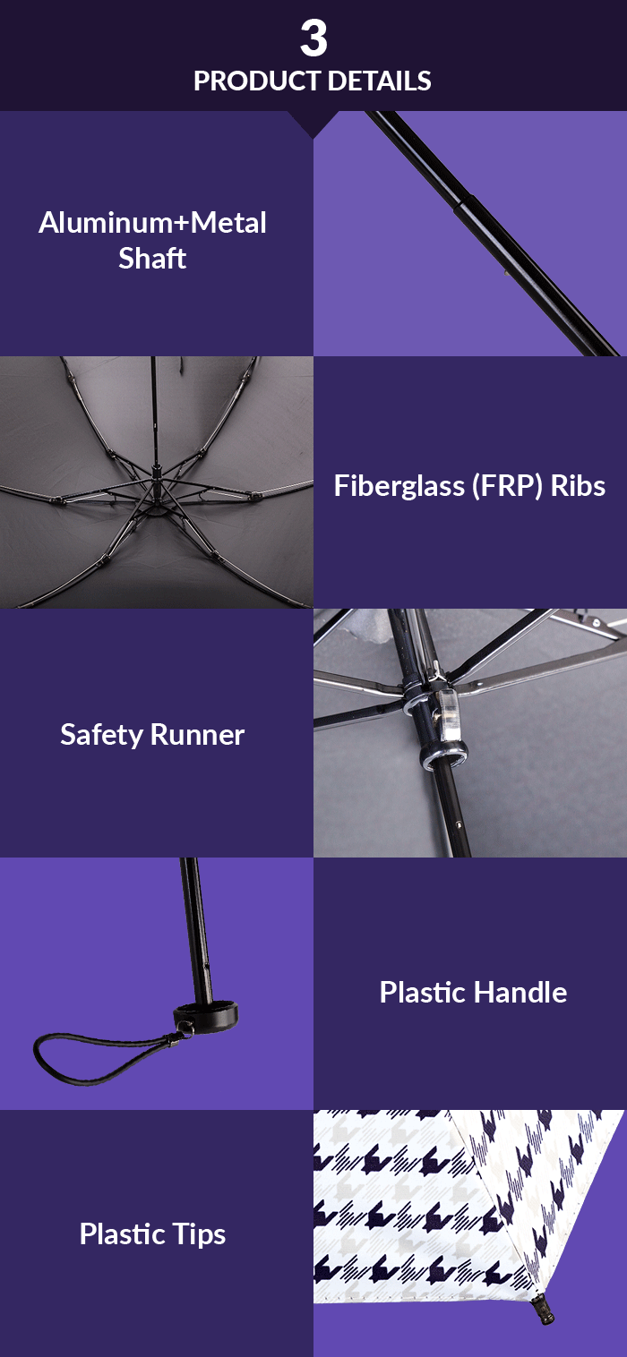 Taschenschirm UV-Schutz folding umbrella uv protection