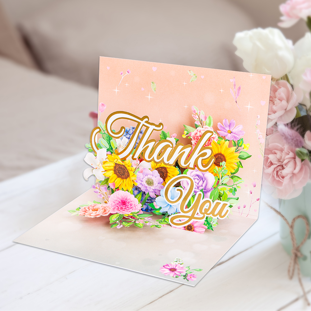 thank you pop up cards thank you pop up cards