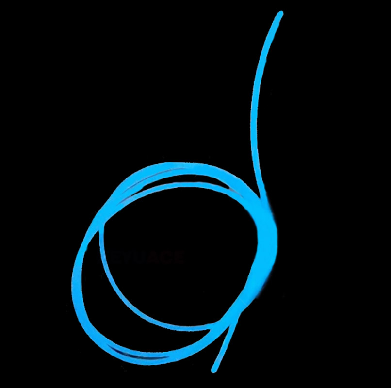Blue Glow In The Dark Heat Shrink Tubing Blue Glow In The Dark Heat Shrink Tubing