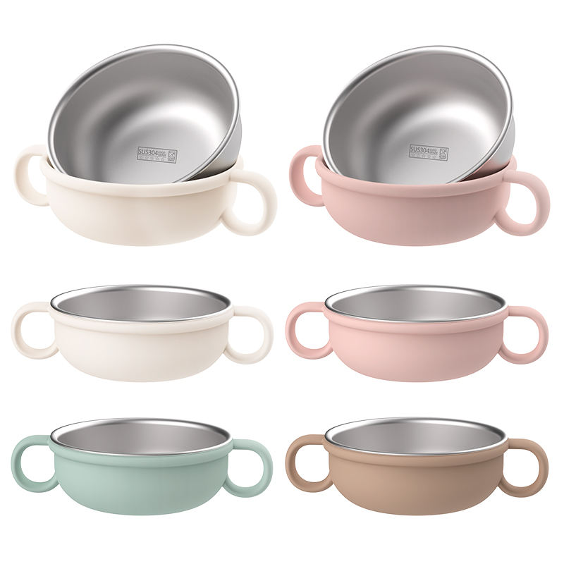 silicone ss bowl MFZ-D007 silicone ss bowl MFZ-D007