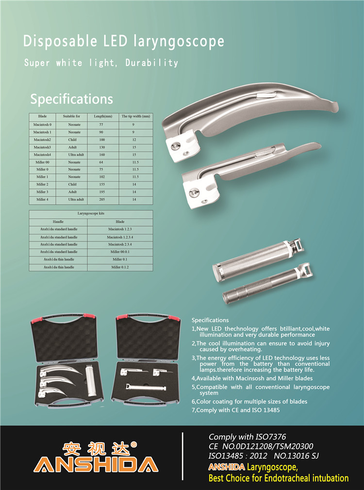 Lame jetable LED LED disposable blade