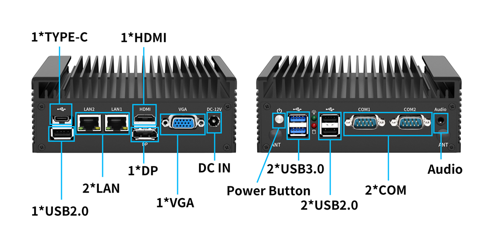 Industry Computer Mini PC Industry Computer Mini PC