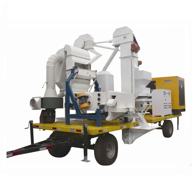 mobile seed cleaning plant