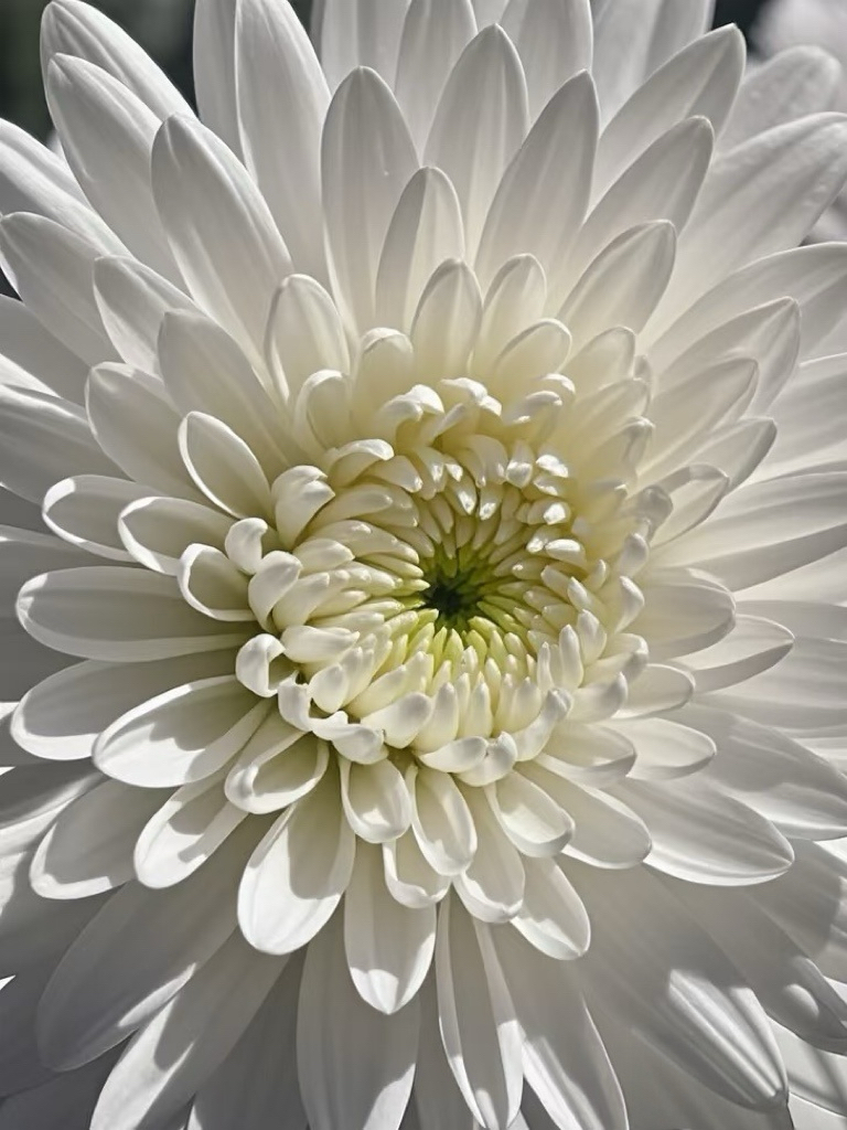 White chrysanthemum White chrysanthemum