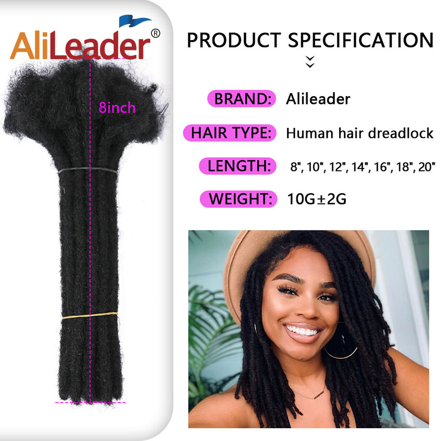 Human Hair Dreadlocks  product specification