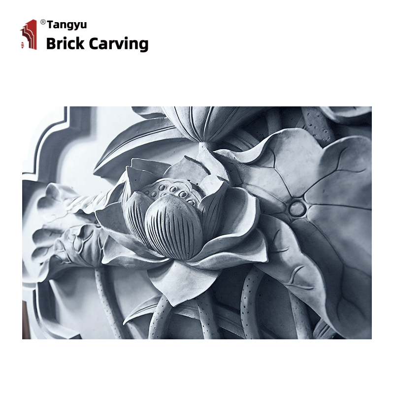 Shadow wall decorative relief lotus Shadow wall decorative relief lotus
