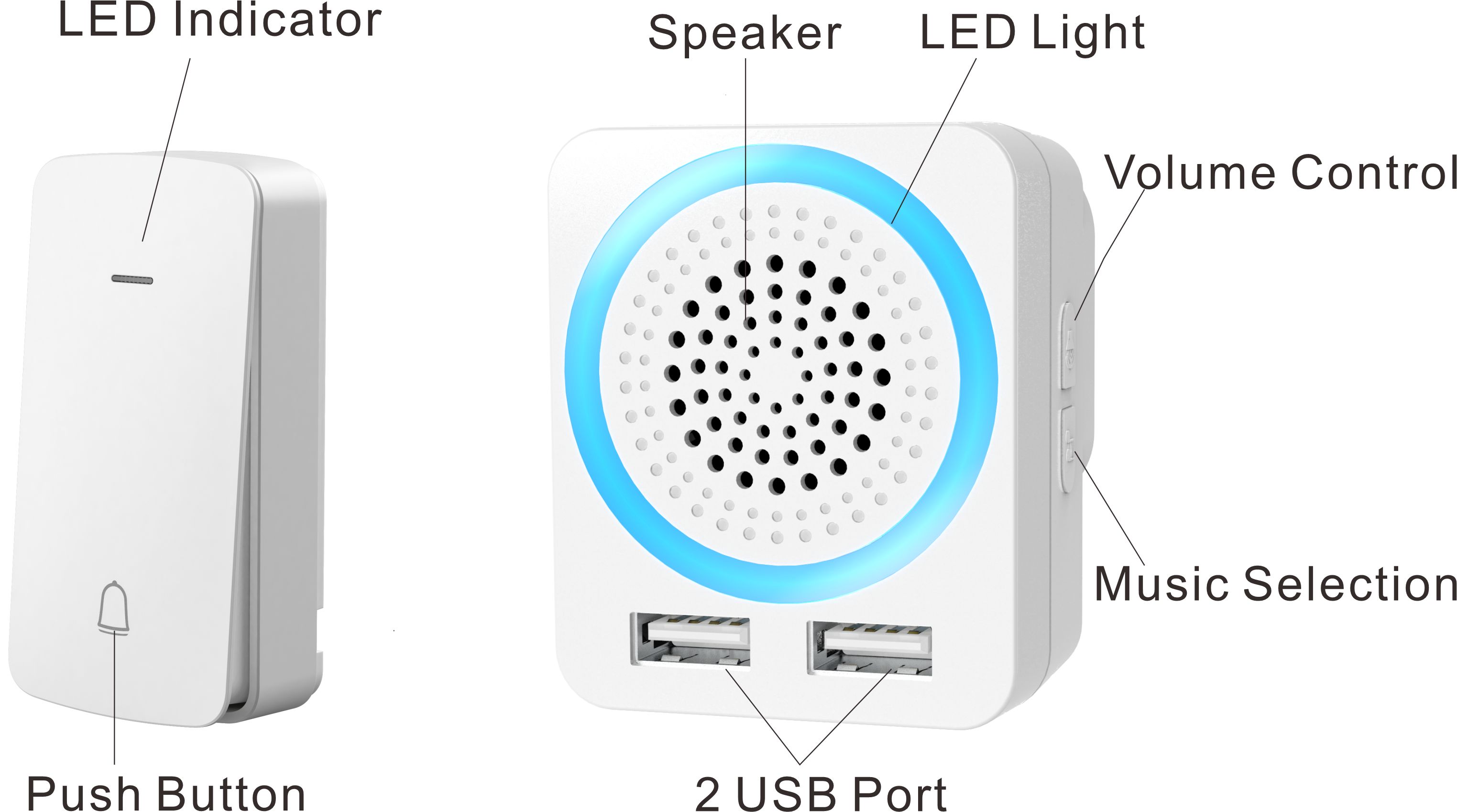 FE2-UB03,usb wireless doorbell FE2-UB03,usb wireless doorbell