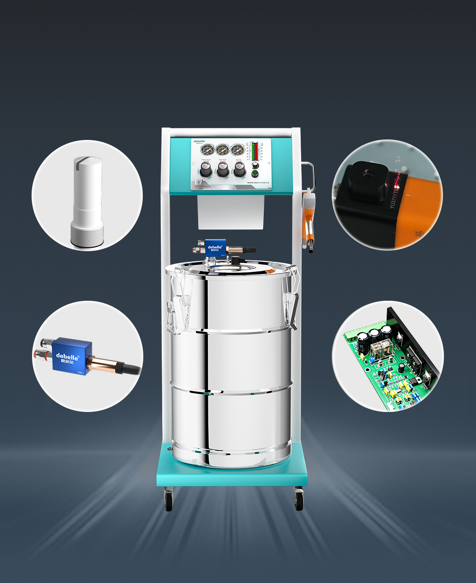 E7 pressure regulating powder gun E7 pressure regulating powder gun