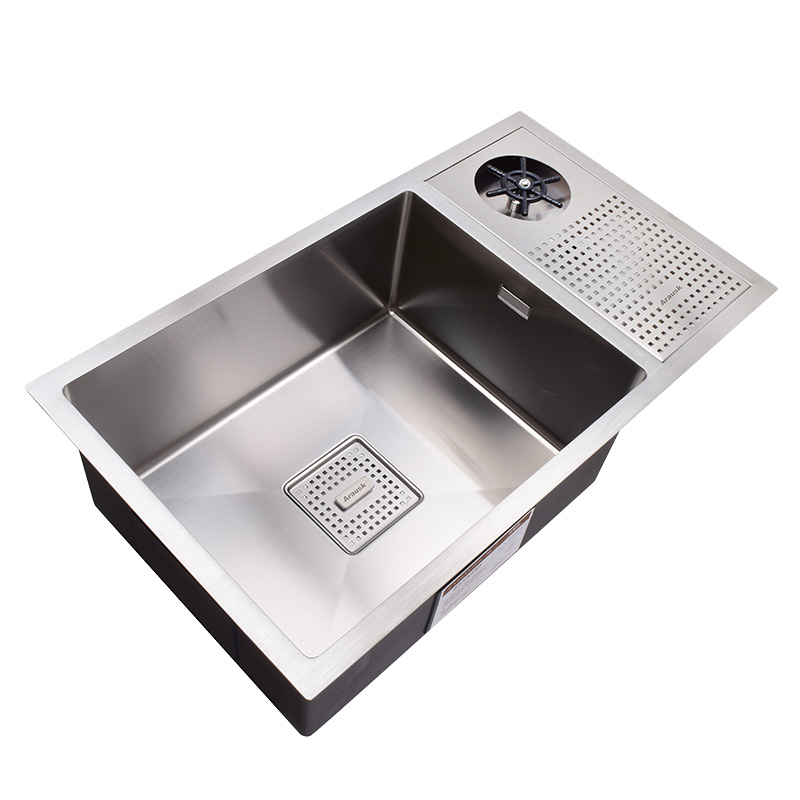stainless bar sink undermount with cup washer stainless bar sink undermount with cup washer