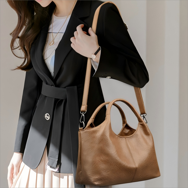 Lady's simple and versatile handbag Lady's simple and versatile handbag