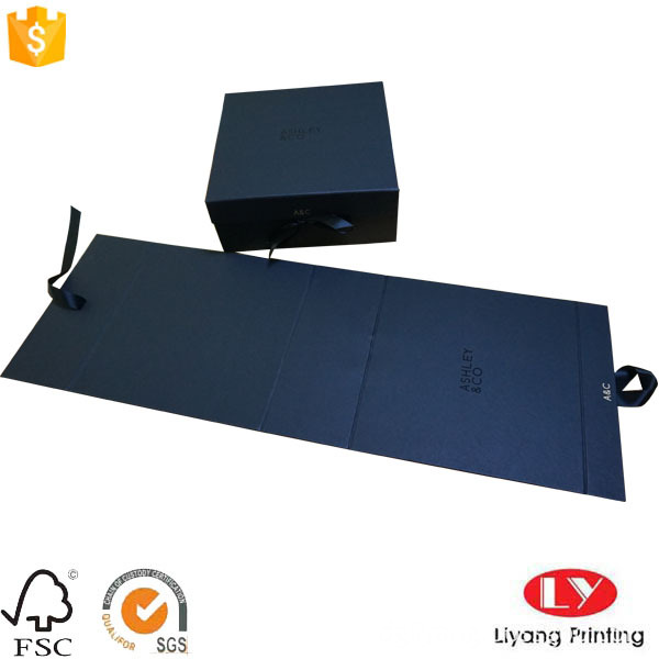 foldable gift box with ribbon foldable gift box with ribbon