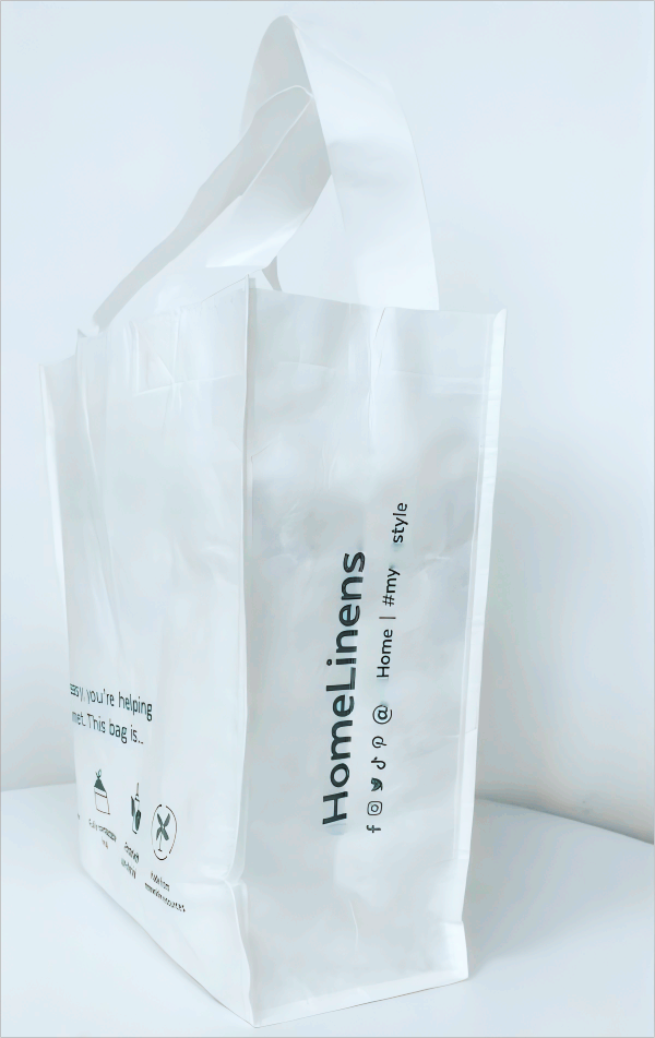 Water-soluble short gusset Non-woven Bags Water-soluble short gusset Non-woven Bags
