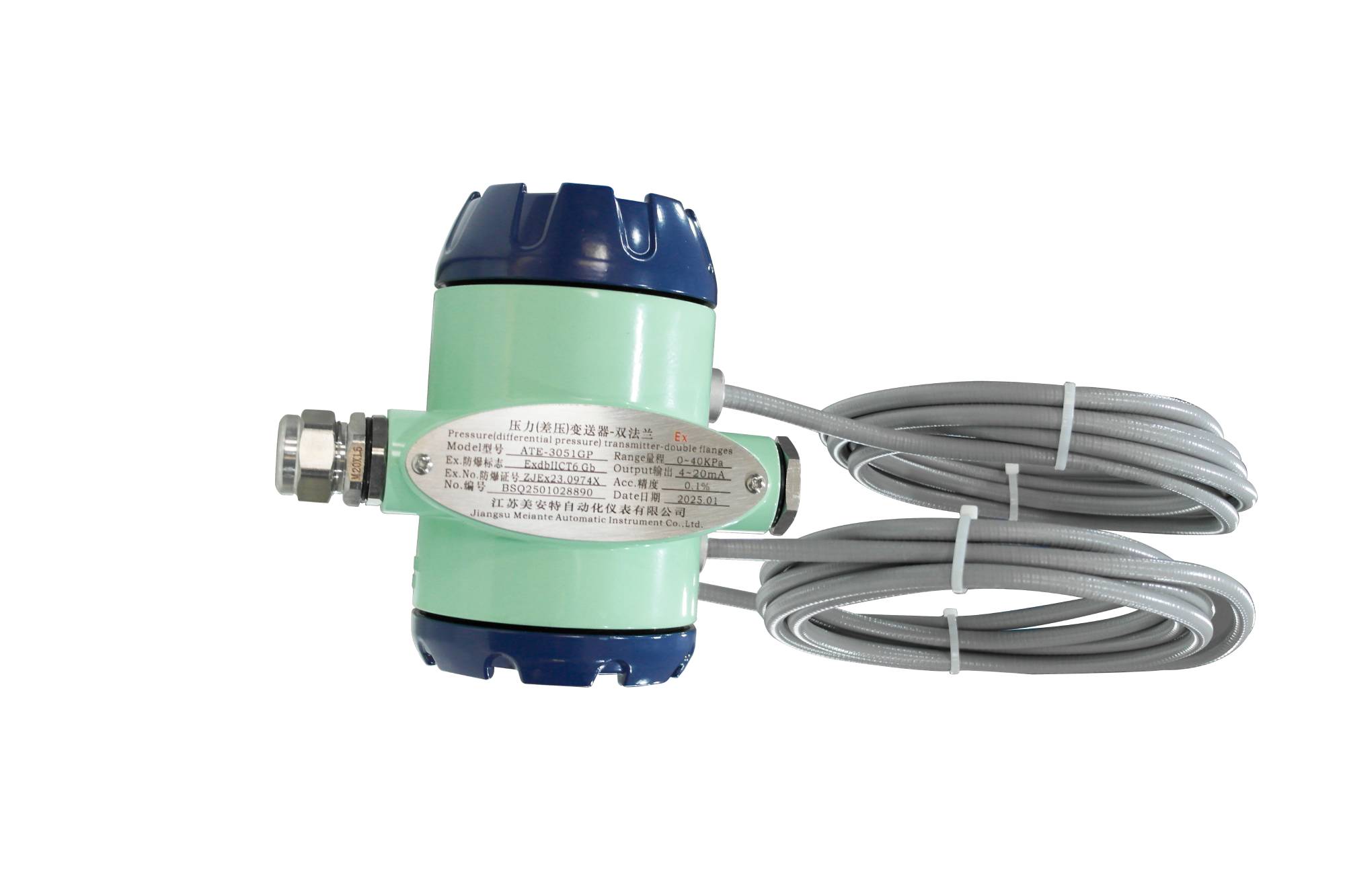 Double flange differential pressure transmitter Double flange differential pressure transmitter