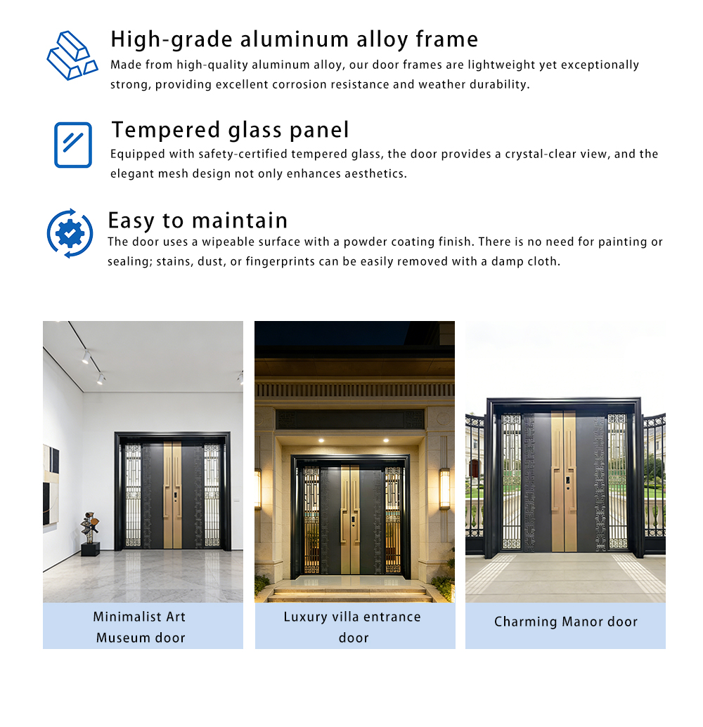 Glass Cast Aluminum Doors-05-X_03 Glass Cast Aluminum Doors-05-X_03