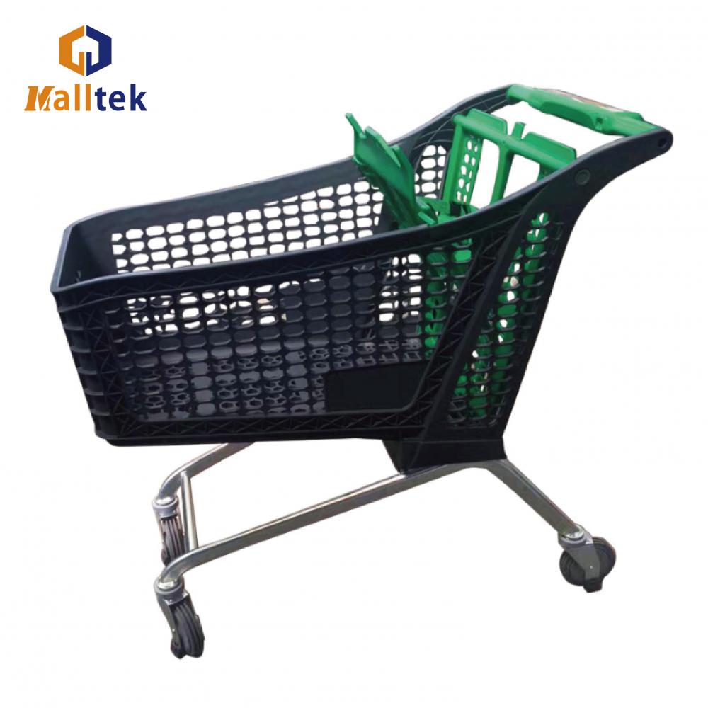 European Plastic Supermarket Shopping Trolley European Plastic Supermarket Shopping Trolley