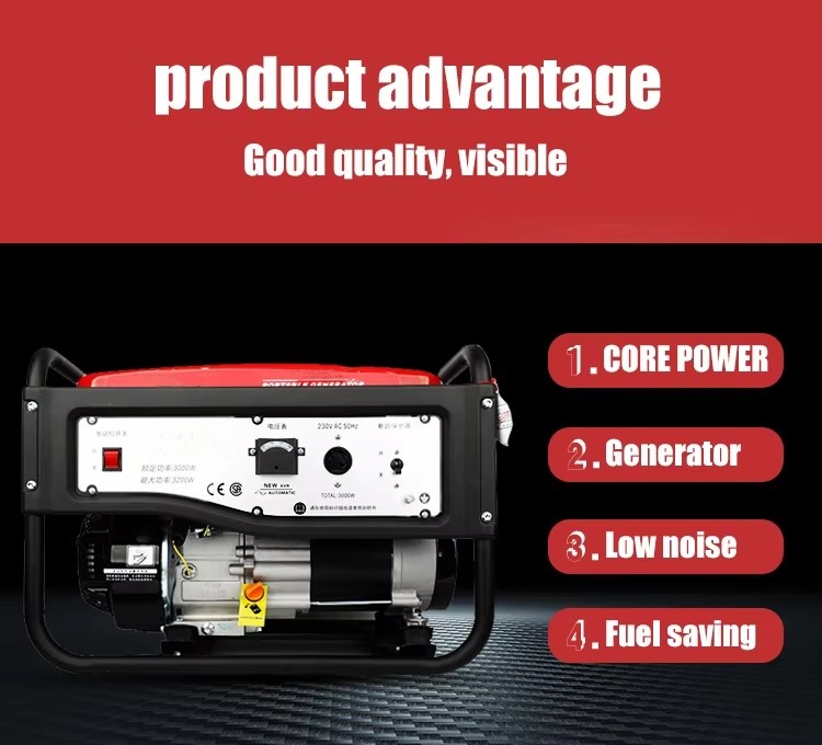 Low Fuel Consumption generator set 4kw Low Fuel Consumption generator set 4kw