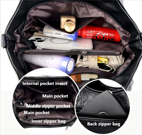 Lady's simple and versatile handbag Lady's simple and versatile handbag