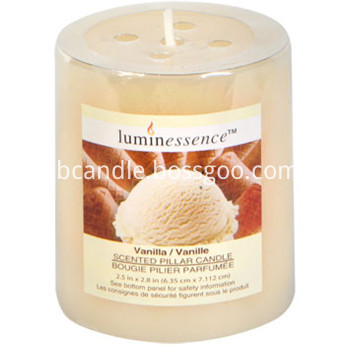 Vanilla Pillar fragranted candles wholesale