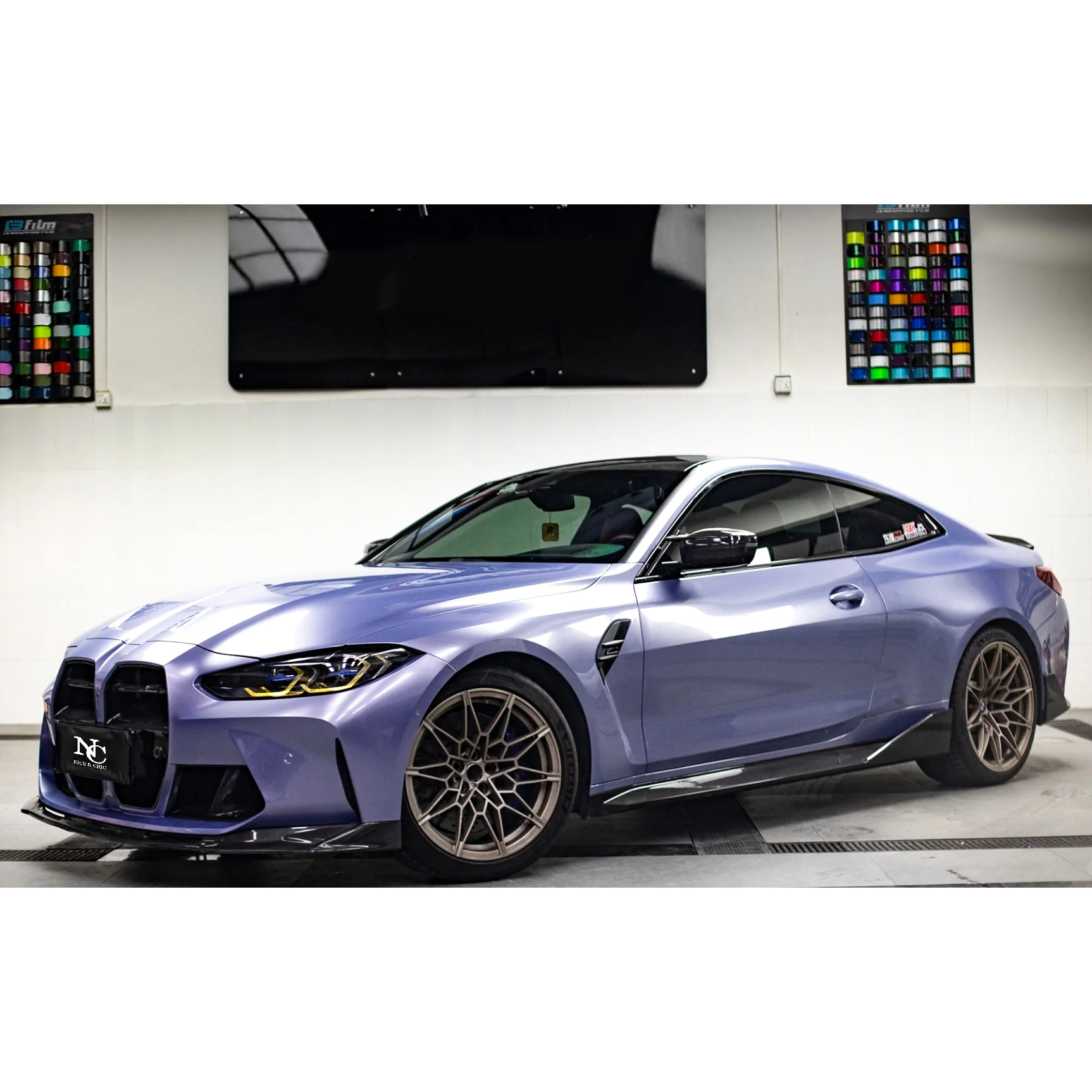 Liquid Metal Indigo Blue wrap For Car Liquid Metal Indigo Blue wrap For Car