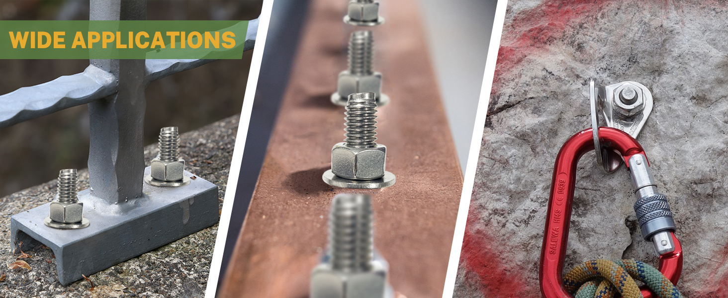 High-Quality Stainless Steel Wedge Anchor Bolts High-Quality Stainless Steel Wedge Anchor Bolts