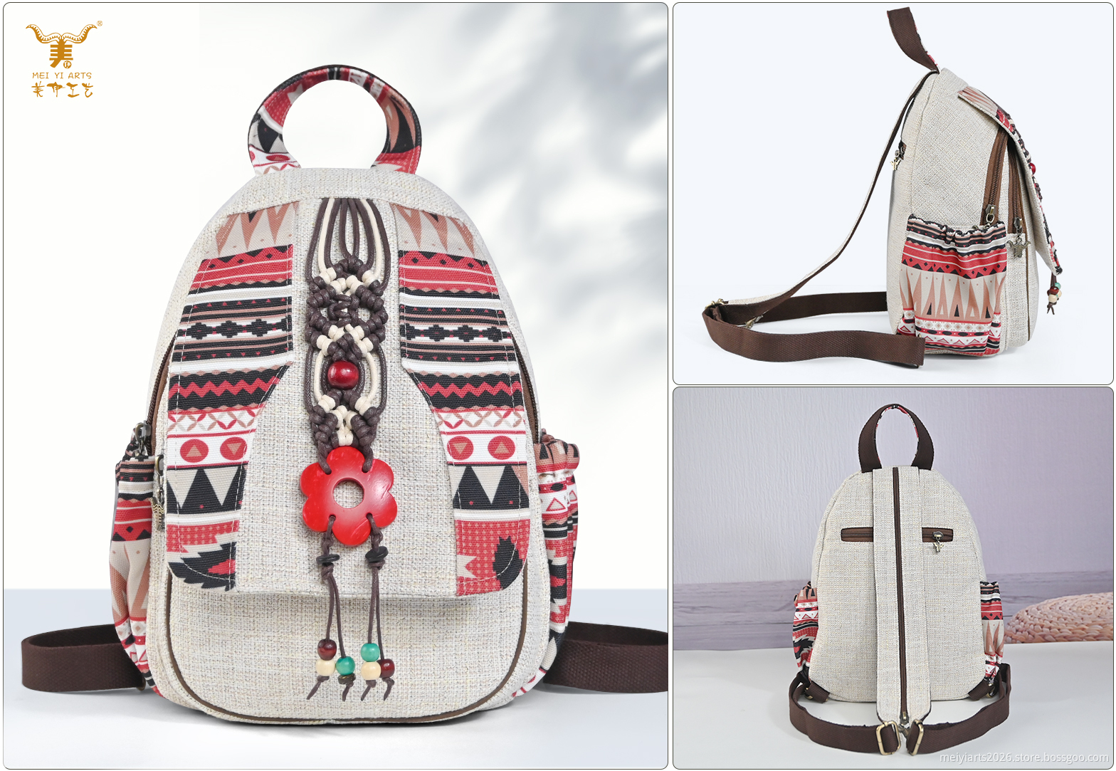 ethnic woven daypack ethnic woven daypack