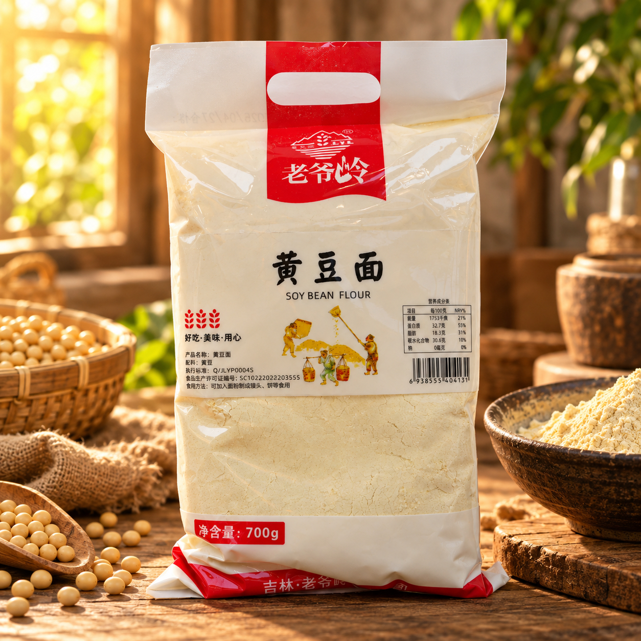 Soybean flour 4 Soybean flour 4