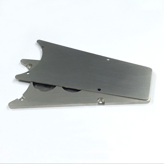 placa de acero inoxidable mecanizada machined stainless steel plate