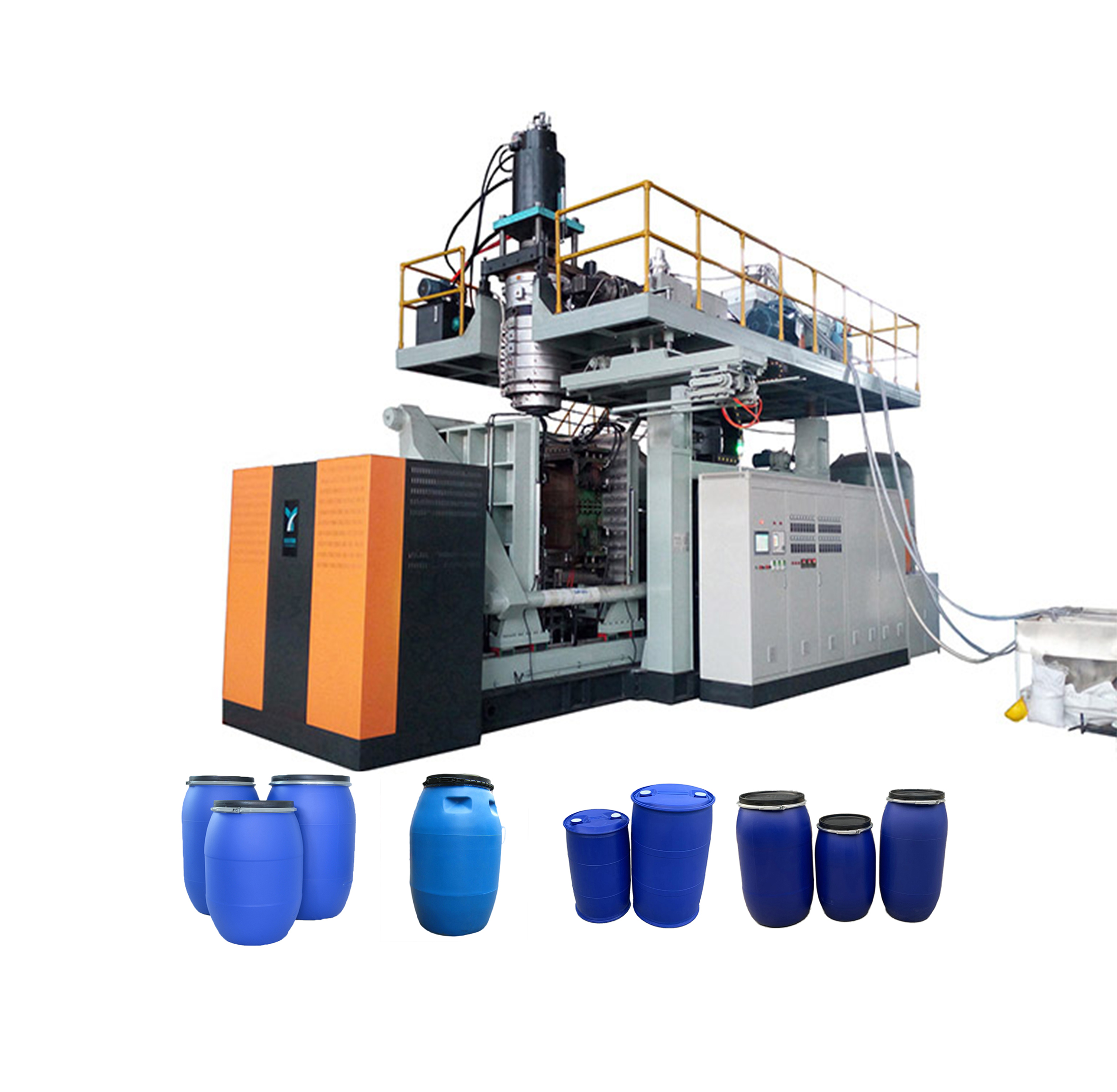 Chemical drum making machine 220 liters plastic barrel 220 liter drum plastic barrel blow moulding1 Chemical drum making machine 220 liters plastic barrel 220 liter drum plastic barrel blow moulding1